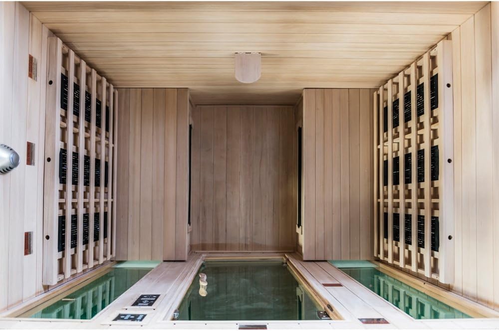 SaunaMed 4-Person Classic FAR Infrared Indoor Sauna